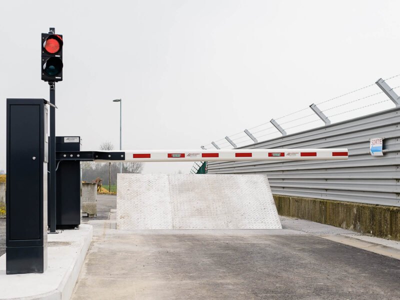 Parking barrier gate